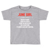 June Girl Hated By Many Toddler T-shirt
