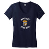 birds are best fried Women's V-Neck T-Shirt