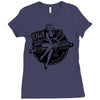 old school Ladies Fitted T-Shirt