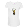 Deer Maternity Scoop Neck T-shirt