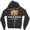 papa bear Zipper Hoodie
