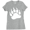 tiger paw sticker vinyl decal   wildcat claws print pet car window tru Ladies Fitted T-Shirt