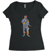 Soldier Colorful Women's Triblend Scoop T-shirt