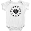 barrel of 12 monkeys Baby Bodysuit