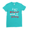 dirty stuff cool Ladies Fitted T-Shirt