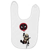 mouth the merc (x force version) Baby Bibs