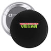 ninja turtles parody vegan Pin-back button