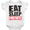 EAT SLEEP FORTNITE Baby Bodysuit