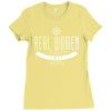 real women sail Ladies Fitted T-Shirt