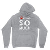 i love my dog so much Hoodie