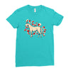 unicorn meat Ladies Fitted T-Shirt