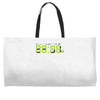 nope o clock Weekender Totes