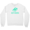 read books not t shirts Crewneck Sweatshirt