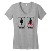 Your Wife < My Wife Women's V-Neck T-Shirt