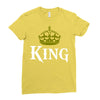 king Ladies Fitted T-Shirt