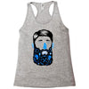 pirate beard Racerback Tank