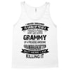 Super Cool Grammy Of A Freaking Awesome Granddaughter Tank Top