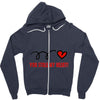 you stole my heart (2) Zipper Hoodie