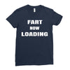fart  loading Ladies Fitted T-Shirt