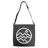 mountain bold (for dark) Adjustable Strap Totes