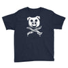 pig bacon cross bones pirate Youth Tee