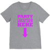 party location here V-Neck Tee
