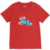beware of cerberus V-Neck Tee