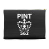 british pint funny Accessory Pouches