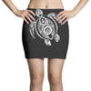 hawaiian turtle tribal art Mini Skirts