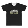 montana mountains All Over Men's T-shirt