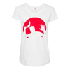 moonlight dark Maternity Scoop Neck T-shirt