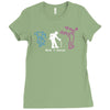 avin it medium aging clubber Ladies Fitted T-Shirt