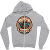 ghost pirate grog Zipper Hoodie