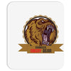 danger angry bear Mousepad