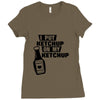 ketchup Ladies Fitted T-Shirt
