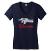 m41a puse rifle Women's V-Neck T-Shirt