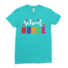 School Nurse Ladies Fitted T-Shirt