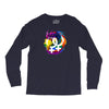 lesbian pride dragon Long Sleeve Shirts