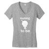 mummy to be Women's V-Neck T-Shirt