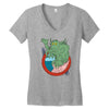cthulhu Women's V-Neck T-Shirt