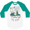 life is a journey, enjoy the ride 3/4 Sleeve Shirt