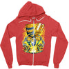 follow the friar   design two Zipper Hoodie