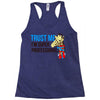 trust me i'm super professional Racerback Tank