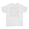 music is the answer Youth Tee