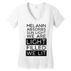 we lit Women's V-Neck T-Shirt