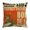 Bob Dylan Throw Pillow