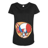 baby Maternity Scoop Neck T-shirt