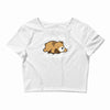 dreamer bear Crop Top