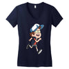 bipper1 Women's V-Neck T-Shirt