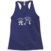 be rational get real nerdy geek pi nerd Racerback Tank